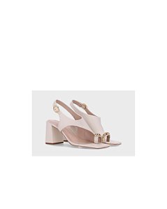 Luz Da Lua Sandalia Fem Salto Alto  60830001 Saara Panna