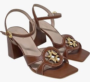 Sandalia Fem Luz Da Lua Salto Alto 60830002 Atacama Ambar