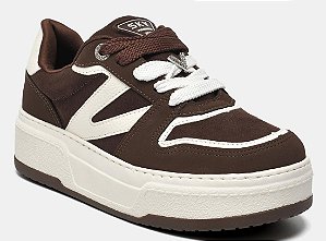 Via Marte Tenis Fem 223016 Dark Brown