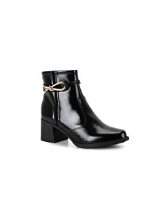 Mississipi Bota Fem Cano Curto Salto Baixo J0342 Preto