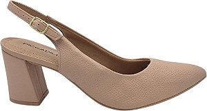 Piccadilly Sapato Fem Salto Baixo 745145 Bege