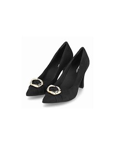 Piccadilly Sapato Fem Salto Medio 749251 Preto