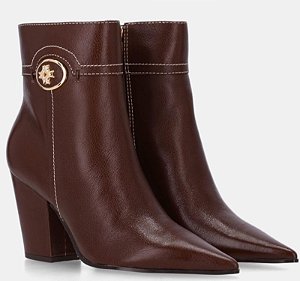 Luz Da Lua Bota Fem Cano Curto Salto Medio 81050001 Atacama