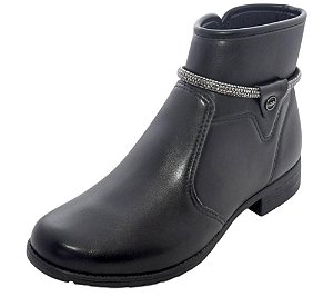 Bota Fem Dakota Cano Curto D2182 Vertuo Preto