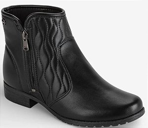 Bota Fem Dakota Cano Curto D2184 Vertuo Preto