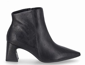 Piccadilly Bota Fem Cano Curto Salto Medio 764029 Preto