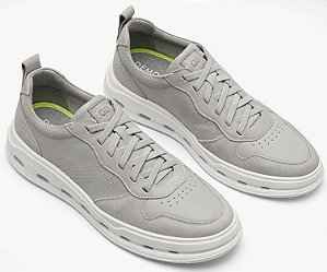 Democrata Tenis Masc 240701 Cinza Cloudy