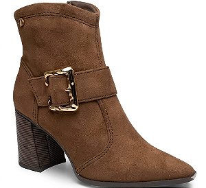 Bota Fem Dakota Cano Curto Salto Medio D2392 Camossia Brow