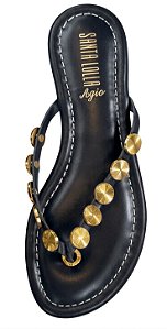 Santa Lolla Rasteira Fem 0C415c9c0add00f3 Black