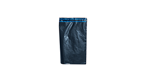 Pacote Envelope de Segurança 13x25cm Preto – 250 Unidades