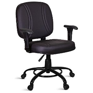 Cadeira GG plus giratoria com braco fixo para obeso