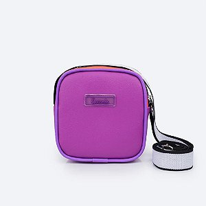 Bolsa Tiracolo Pampili  Tweenie Púrpura e Laranja