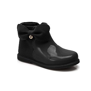 Bota Infantil Menina Klin Miss Preta