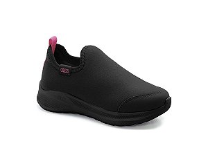 Tenis Infantil Menina Klin Kids Freedom Preto/Pink