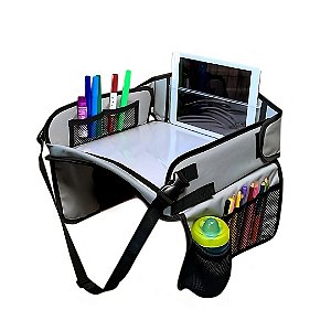 Mesa de Atividades Infantil para Carro - Cinza