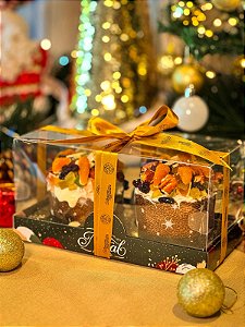 2 unidade Mini Panetone Frutas Cristalizadas