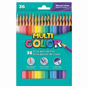 LAPIS DE COR MULTICOLOR 36 CORES