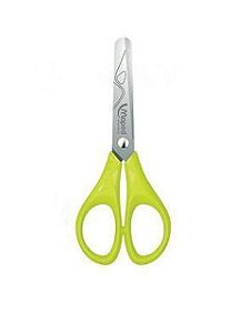 TESOURA ESCOLAR PULSE JACARE 13CM VERDE