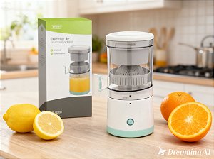 Espremedor de Frutas Knup elétrico kp-ud110 recarregável portátil