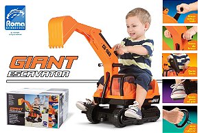 TRATOR PÁ ESCAVADEIRA GIANT SCAVATOR ROMA