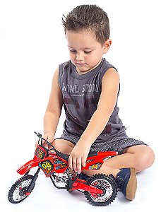 MOTO BIG CROSS CORES SORTIDAS BSTOYS