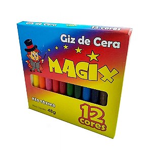 GIZ DE CERA 12 CORES MAGIX 48G