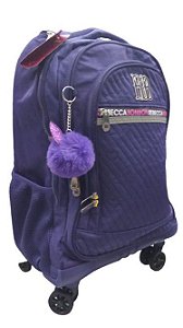 MOCHILA COM RODINHA REBECCA BONBON 0715 CLIO
