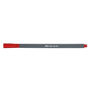 CANETINHA HIDRO FINE LINER 0.4MM VERMELHO BRW