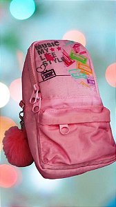 ESTOJO MINI MOCHILA COM ALÇAS SORTIDA DATERRA