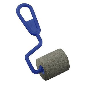 Rolo Trincha Rolo Poliester 1340 Cinza 4 Cm Tigre