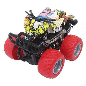 CARRO PICK UP A FRICCAO CROSS MONSTER DMTOYS