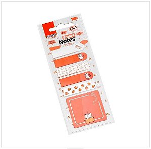 MARCA PÁGINA SMART NOTES TEXTURES GATO BRW