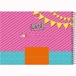 CADERNO DE DESENHO PLUS 80FLS LOL FSC FORONI