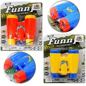 BINOCULOS INFANTIL FUNNY 10,5X10,5CM TK-AB4700 MOH