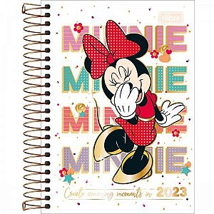 AGENDA ESPIRAL DIÁRIA MINNIE 2024 TILIBRA