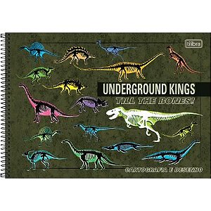 CADERNO ESPIRAL CD CARTOGRAFIA RAPTOR 80F TILIBRA