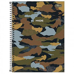 CADERNO 16X1 HIDE 256 FOLHAS TILIBRA