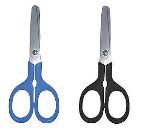 TESOURA ESCOLAR BAZZE CLUB 12CM MENINO