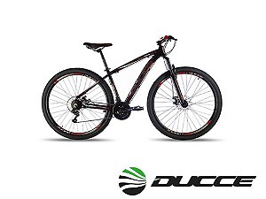 BIKE 29 VISION GT X1 PRETO E VERMELHO T-19 DUCCE