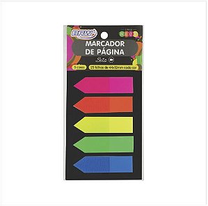MARCADOR DE PAGINA SETA 12X44MM - NEON
