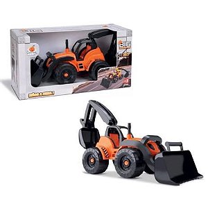 TRATOR BIG CONSTRUKTOR ORANGE TOYS