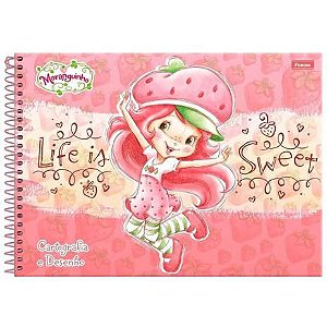 CADERNO CARTOGRAFIA 80F MORANGUINHO FSC FORONI