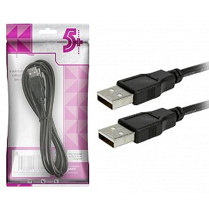 CABO USB 2.0 AM X AM 1,8MTS 5+ CHIPSCE