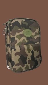 ESTOJO CASE CAMUFLADO 3 PARTES 1 ZIPER MASCULINO
