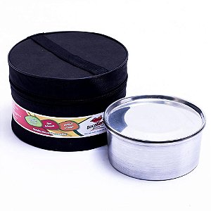 MARMITA TÉRMICA ISOPOR + ALUMÍNIO COM CAPA