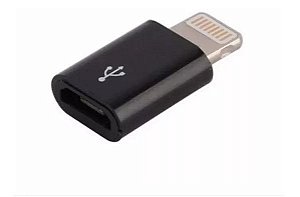 ADAPTADOR V8 MICROUSB PARA IPHONE LIGHTNING LEH