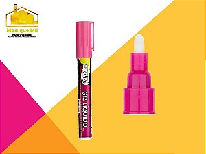 GIZ LÍQUIDO 6MM - ROSA 4GR UNIDADE BRW