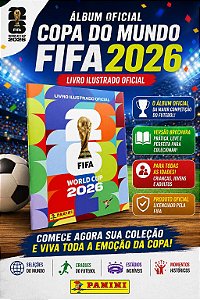 Álbum Copa do Mundo FIFA 2026 Panini Brochura Oficial