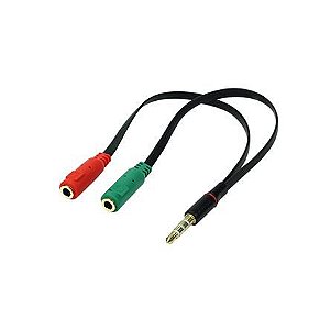 CABO ADAPTADOR P3 MACHO X 2 P2 FEMEA Y 5+