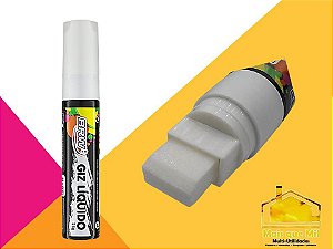GIZ LÍQUIDO 15MM BRANCO 25GR UNIDADE BRW